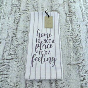Stich & Weft Cotton Kitchen Towels 2 Piece Set New
